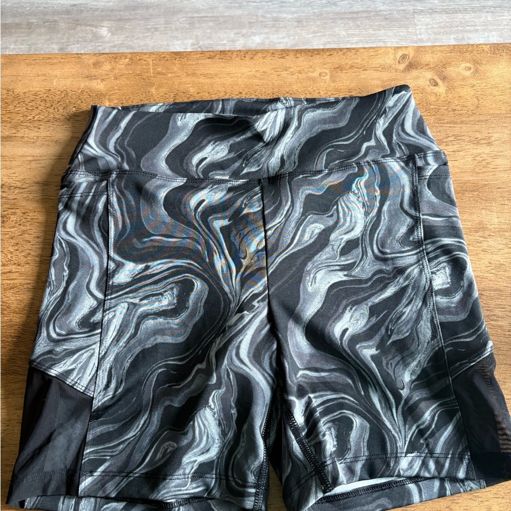 VS PINK Marble Biker Short